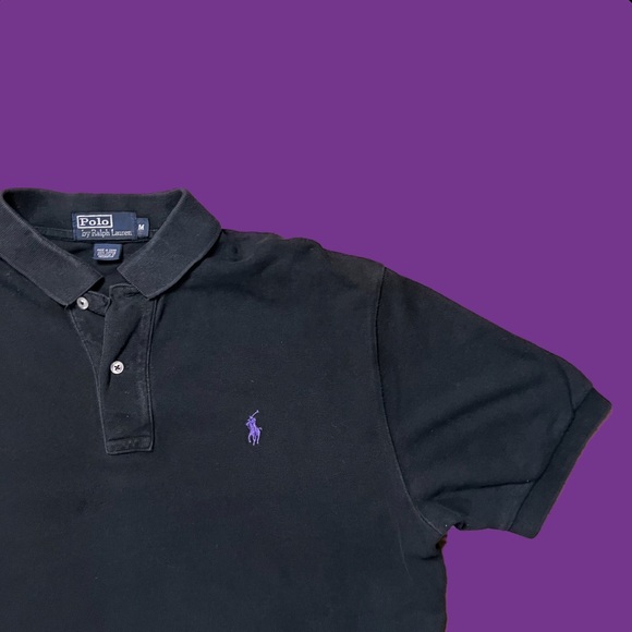 Black Ralph Lauren Polo Shirt - Picture 2 of 4